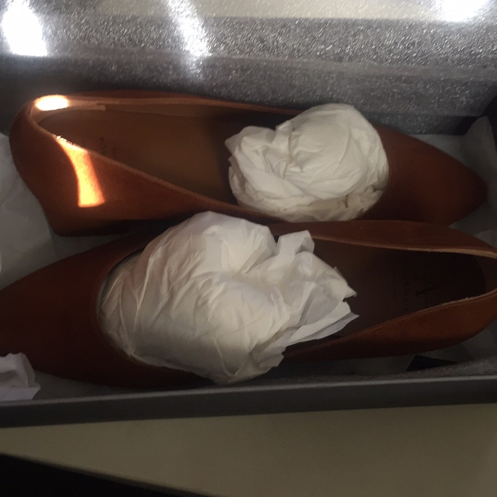 Brand new sued shoes